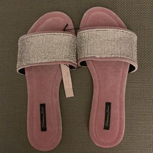 Victoria’s Secret Rhinestone slippers